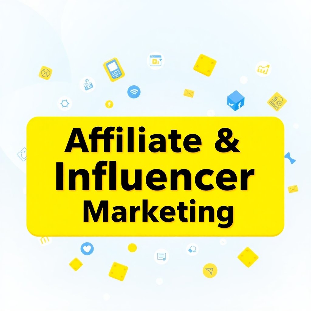 Affiliate and Influencer Marketing